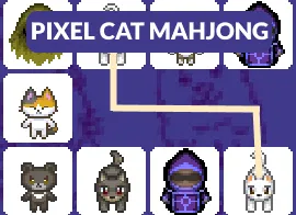 Cat Pixel Mahjong